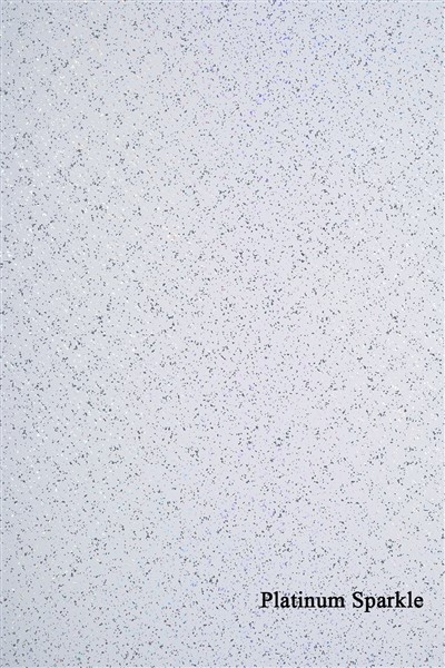 1 Meter breites Platinum Sparkle PVC-Wandpaneel