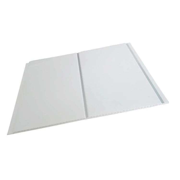 Weiße PVC-Deckenplatten